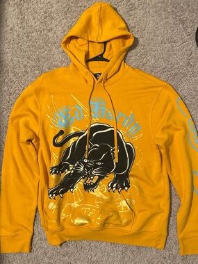 Ed Hardy Panther Print Hoodie